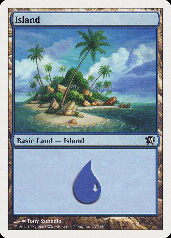 Island (337) [Ninth Edition] | Gamer Loot