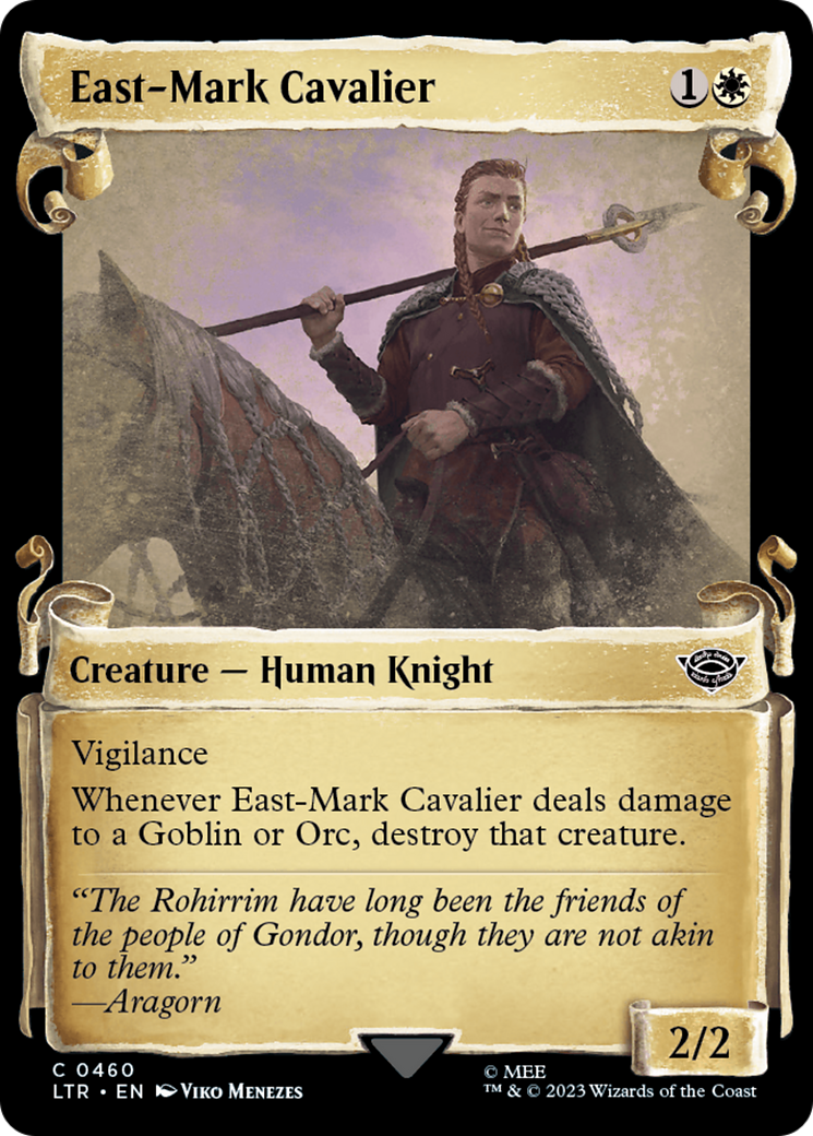 East-Mark Cavalier [The Lord of the Rings: Tales of Middle-Earth Showcase Scrolls] | Gamer Loot