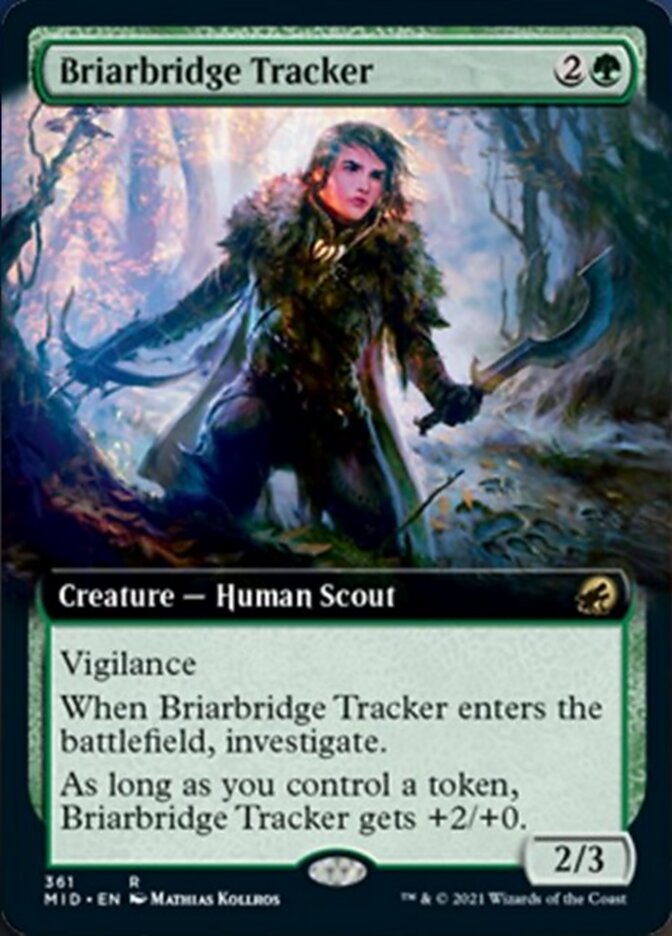 Briarbridge Tracker (Extended) [Innistrad: Midnight Hunt] | Gamer Loot