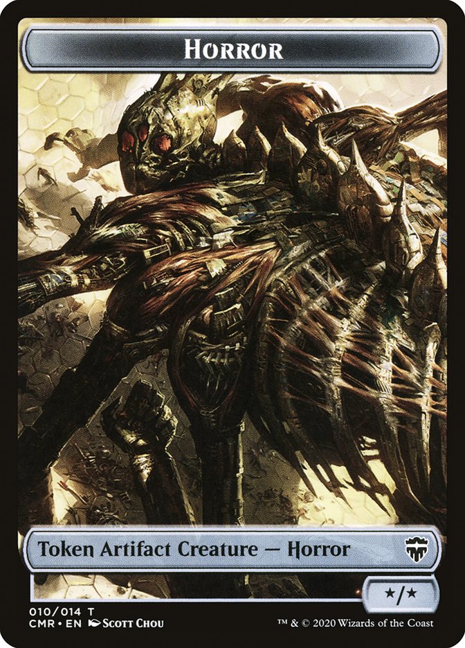 Horror // Thrull Token [Commander Legends Tokens] | Gamer Loot