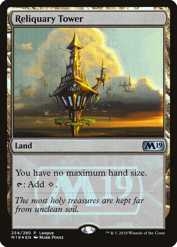 Reliquary Tower (League) [Core Set 2019 Promos] | Gamer Loot