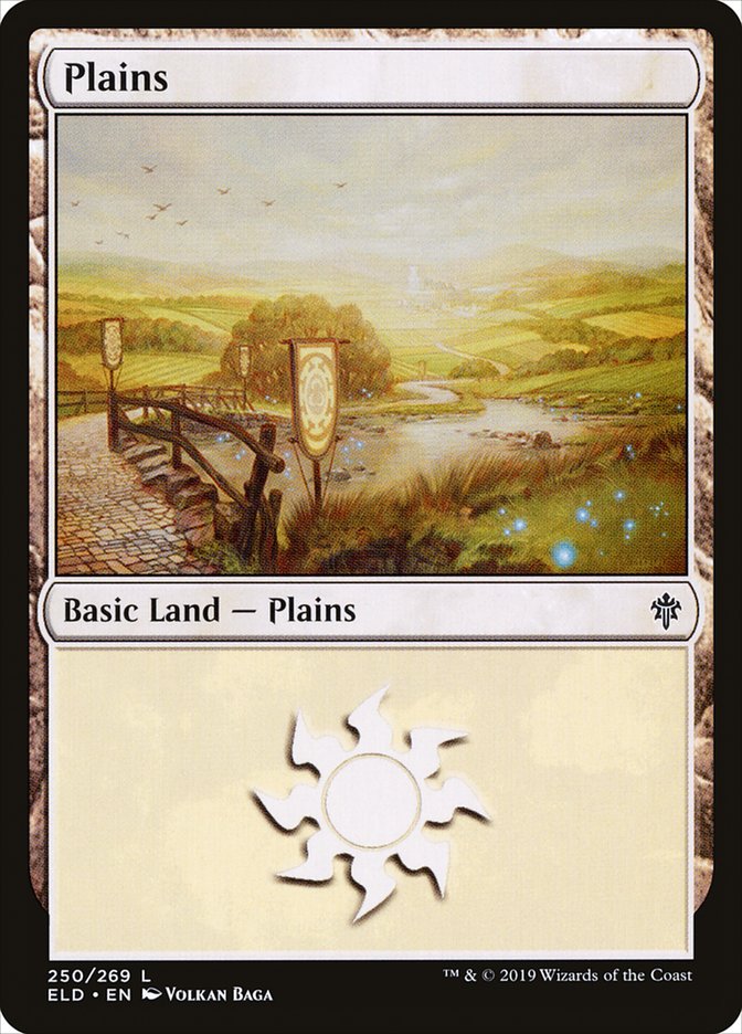 Plains (250) [Throne of Eldraine] | Gamer Loot