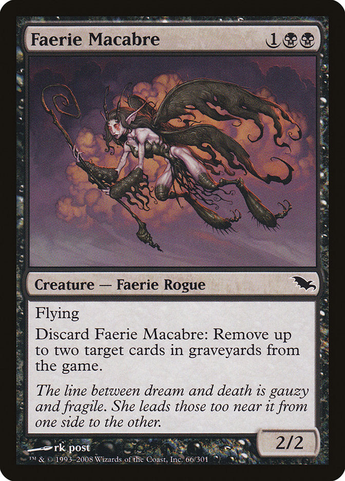 Faerie Macabre [Shadowmoor] | Gamer Loot