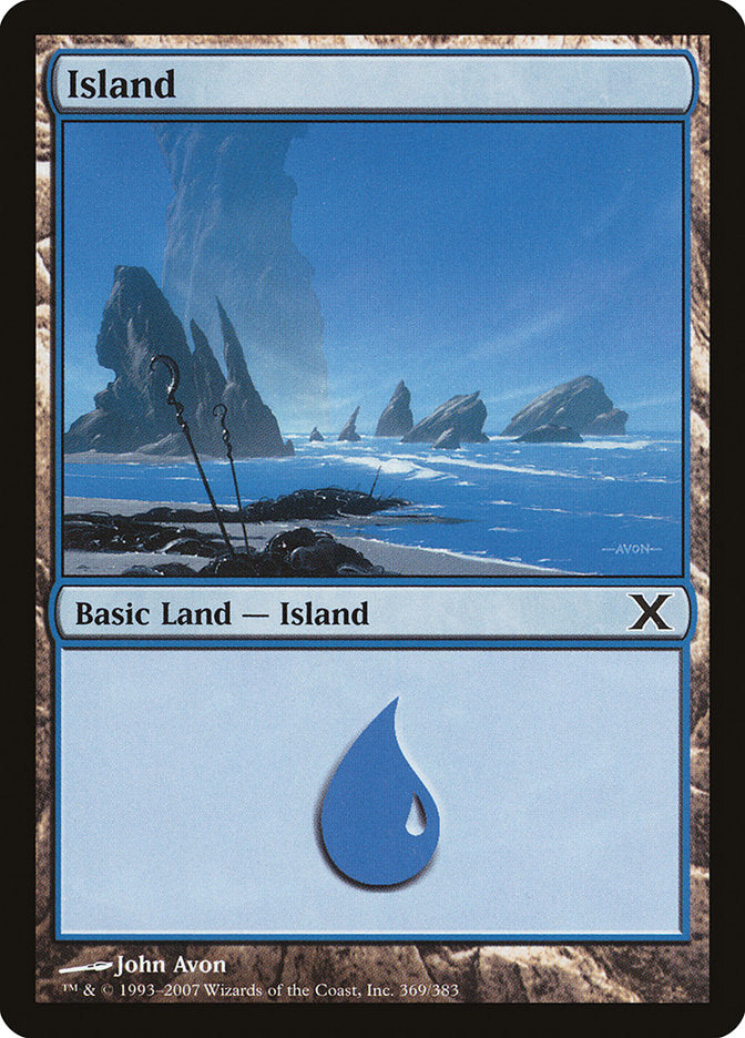 Island (369) [Tenth Edition] | Gamer Loot