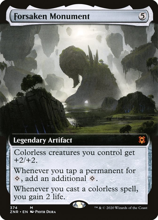 Forsaken Monument (Extended) [Zendikar Rising] | Gamer Loot