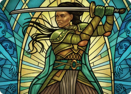 Shanna, Purifying Blade Art Card 2 [Dominaria United Art Series] | Gamer Loot