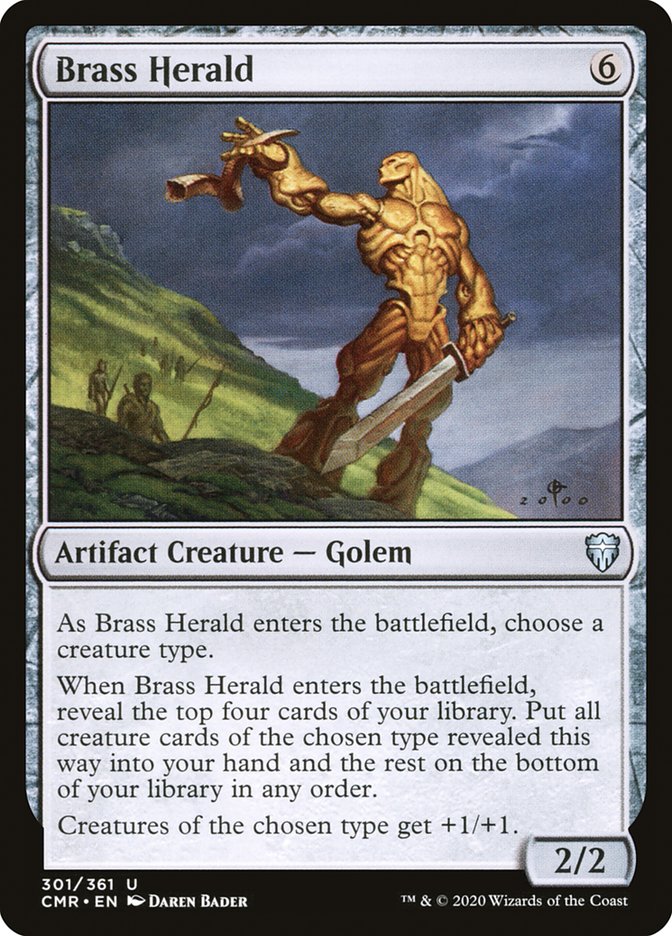 Brass Herald [Commander Legends] | Gamer Loot