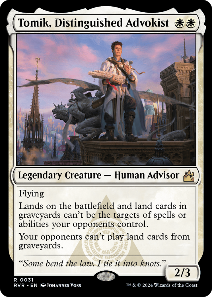 Tomik, Distinguished Advokist [Ravnica Remastered] | Gamer Loot