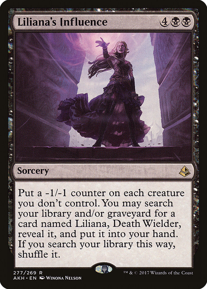 Liliana's Influence [Amonkhet] | Gamer Loot