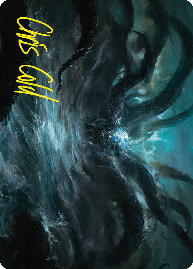 The Watcher in the Water Art Card (Gold-Stamped Signature) [The Lord of the Rings: Tales of Middle-earth Art Series] | Gamer Loot
