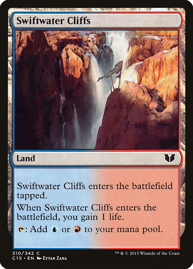 Swiftwater Cliffs [Commander 2015] | Gamer Loot