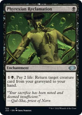 Phyrexian Reclamation [Jumpstart 2022] | Gamer Loot