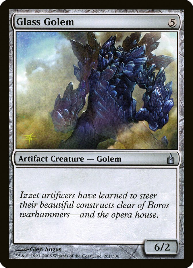 Glass Golem [Ravnica: City of Guilds] | Gamer Loot