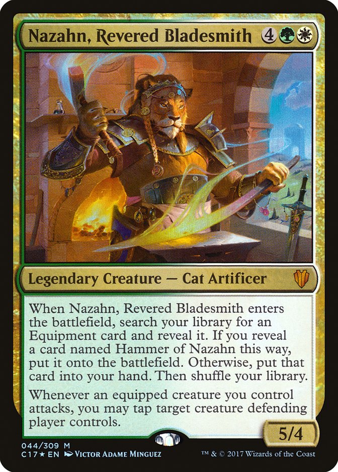Nazahn, Revered Bladesmith [Commander 2017] | Gamer Loot