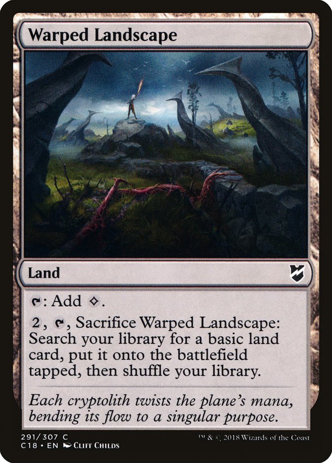 Warped Landscape [Commander 2018] | Gamer Loot