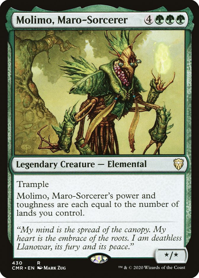 Molimo, Maro-Sorcerer [Commander Legends] | Gamer Loot