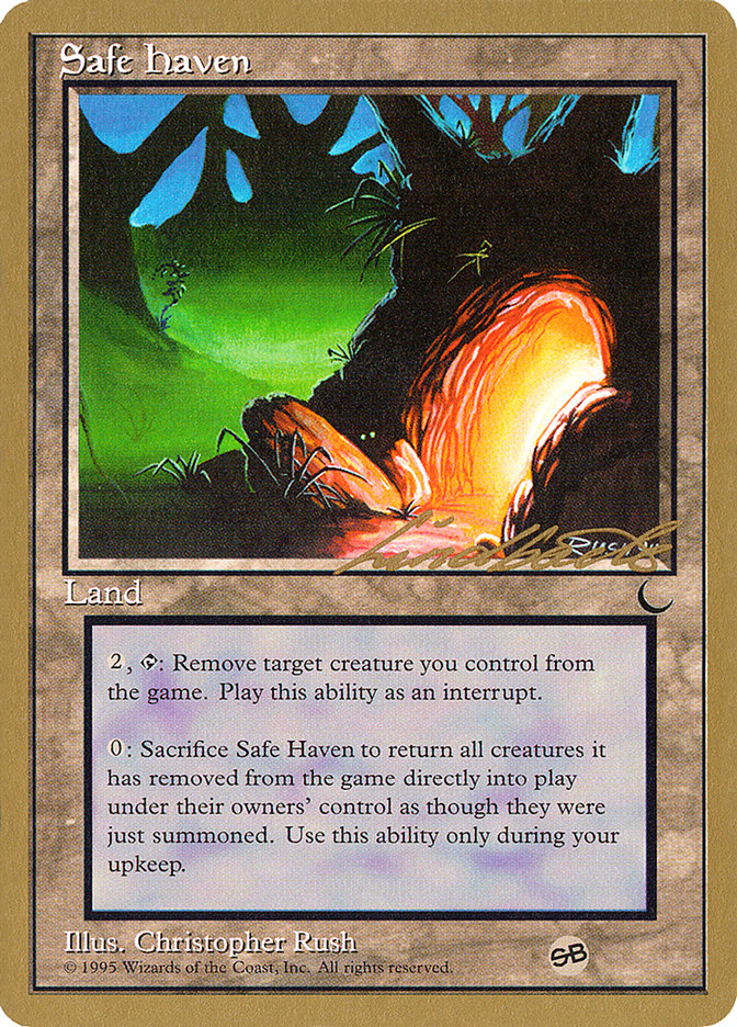 Safe Haven (Leon Lindback) (SB) [Pro Tour Collector Set] | Gamer Loot