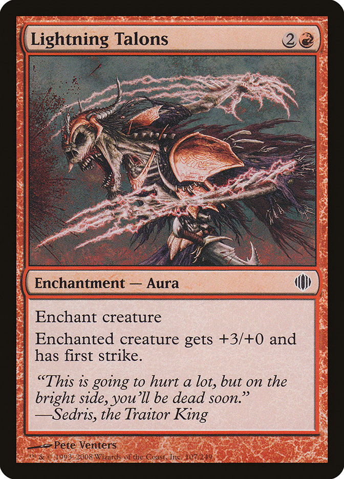 Lightning Talons [Shards of Alara] | Gamer Loot