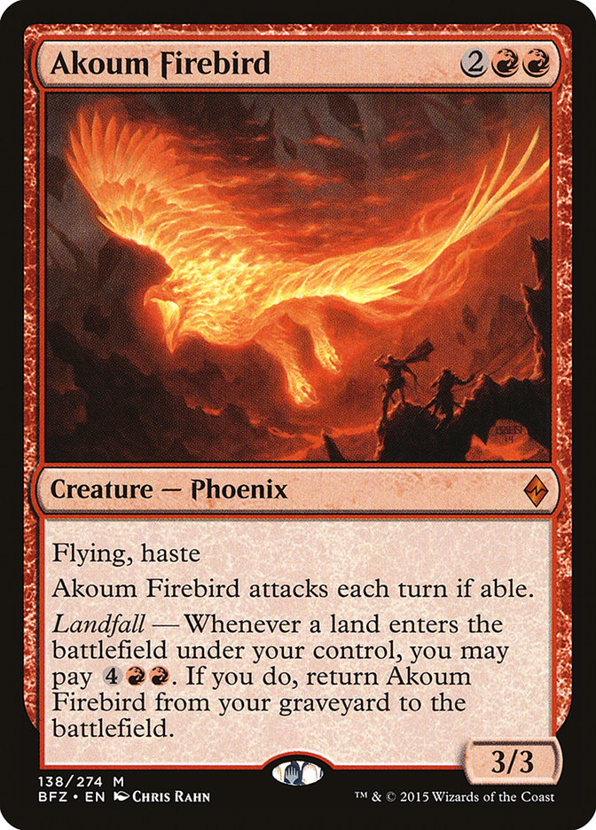 Akoum Firebird [Battle for Zendikar] | Gamer Loot