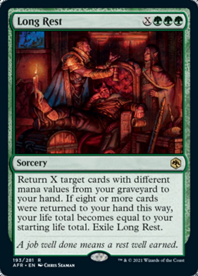 Long Rest [Dungeons & Dragons: Adventures in the Forgotten Realms] | Gamer Loot