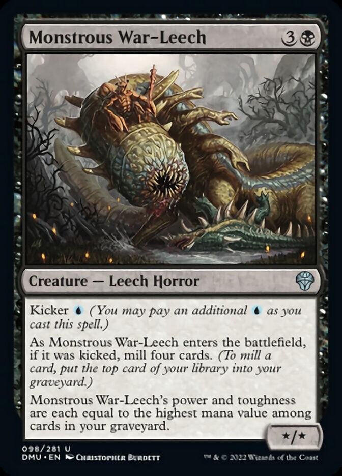 Monstrous War-Leech [Dominaria United] | Gamer Loot