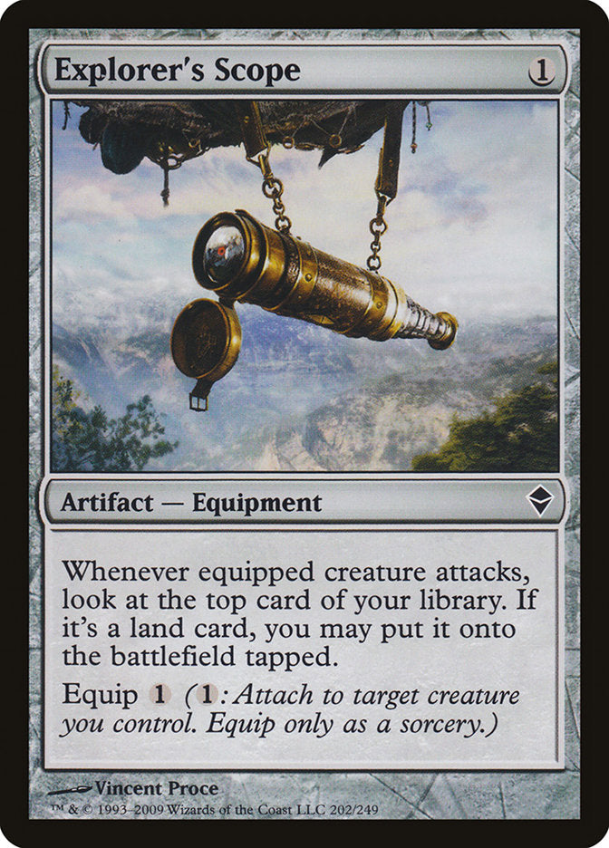 Explorer's Scope [Zendikar] | Gamer Loot