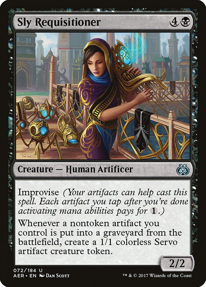 Sly Requisitioner [Aether Revolt] | Gamer Loot