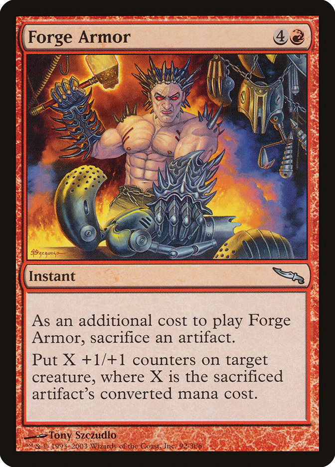Forge Armor [Mirrodin] | Gamer Loot