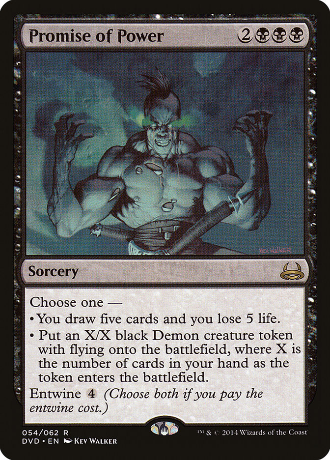 Promise of Power (Divine vs. Demonic) [Duel Decks Anthology] | Gamer Loot