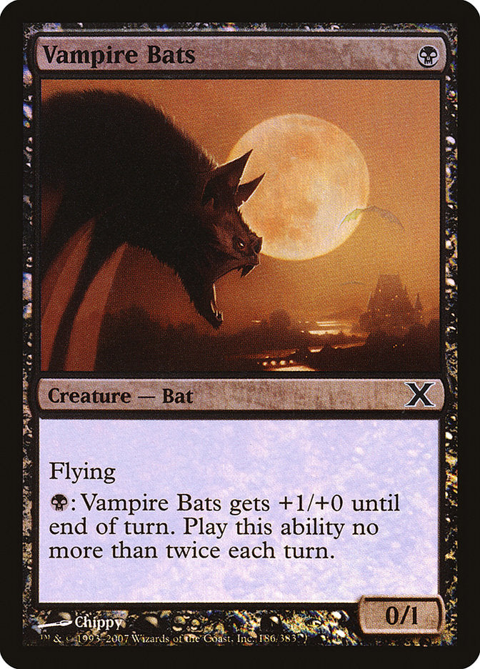 Vampire Bats (Premium Foil) [Tenth Edition] | Gamer Loot