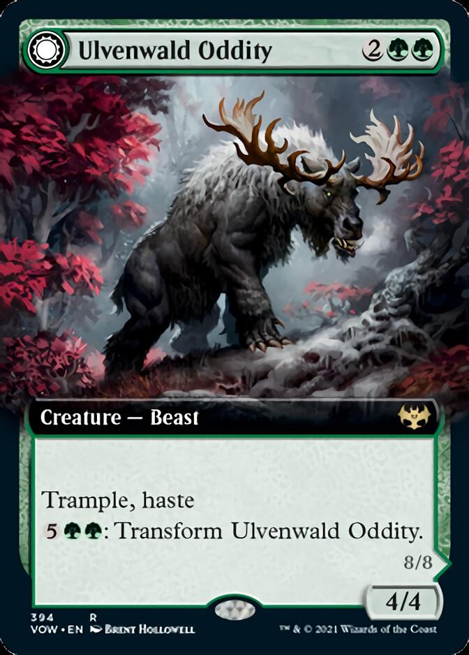 Ulvenwald Oddity // Ulvenwald Behemoth (Extended) [Innistrad: Crimson Vow] | Gamer Loot