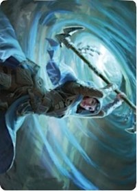 Sea Gate Stormcaller Art Card [Zendikar Rising Art Series] | Gamer Loot