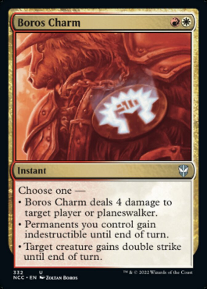 Boros Charm [Streets of New Capenna Commander] | Gamer Loot