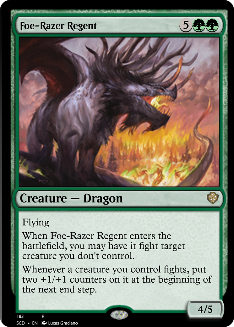 Foe-Razer Regent [Starter Commander Decks] | Gamer Loot