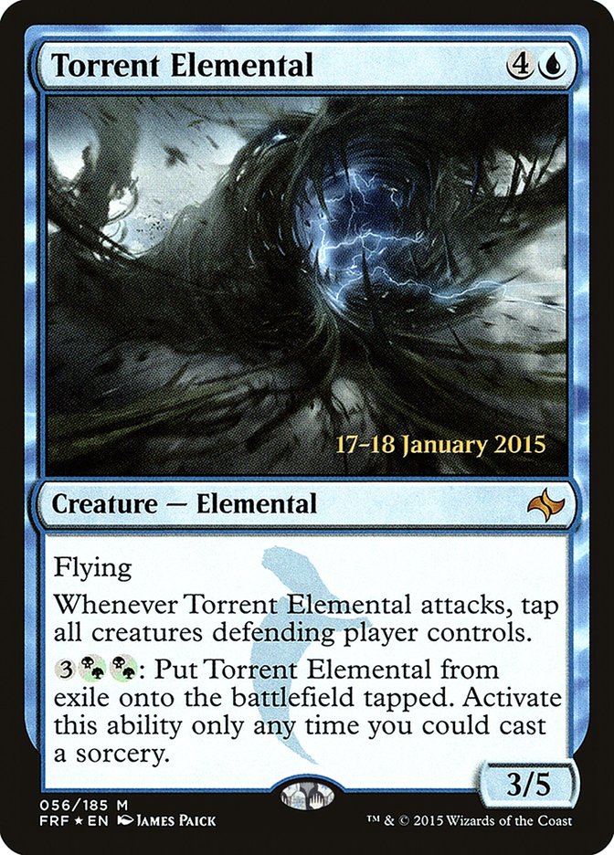 Torrent Elemental  [Fate Reforged Prerelease Promos] | Gamer Loot
