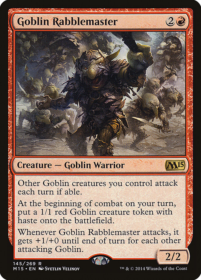 Goblin Rabblemaster [Magic 2015] | Gamer Loot