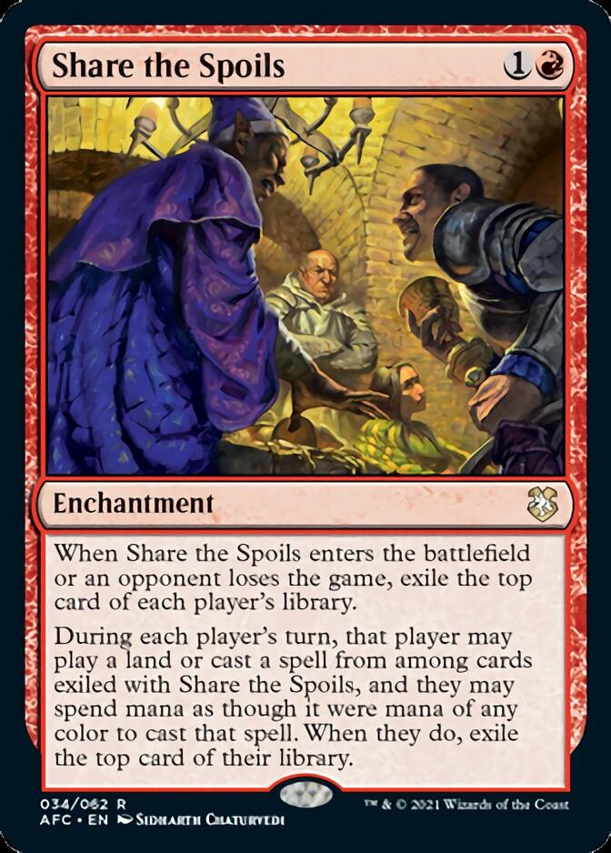 Share the Spoils [Dungeons & Dragons: Adventures in the Forgotten Realms Commander] | Gamer Loot