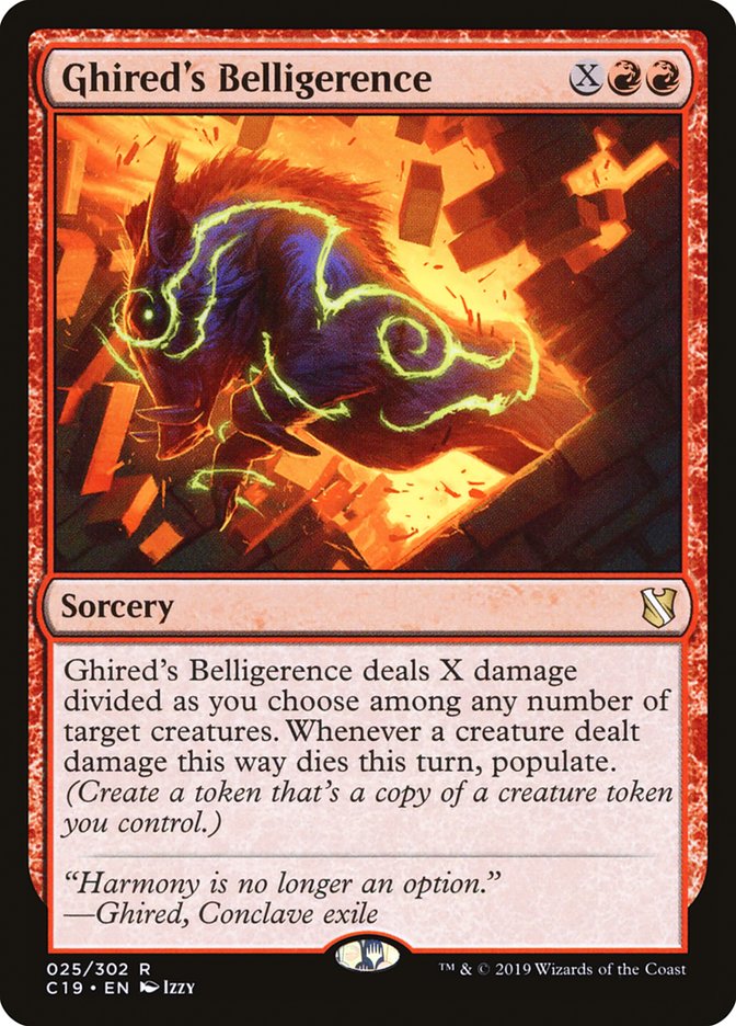 Ghired's Belligerence [Commander 2019] | Gamer Loot