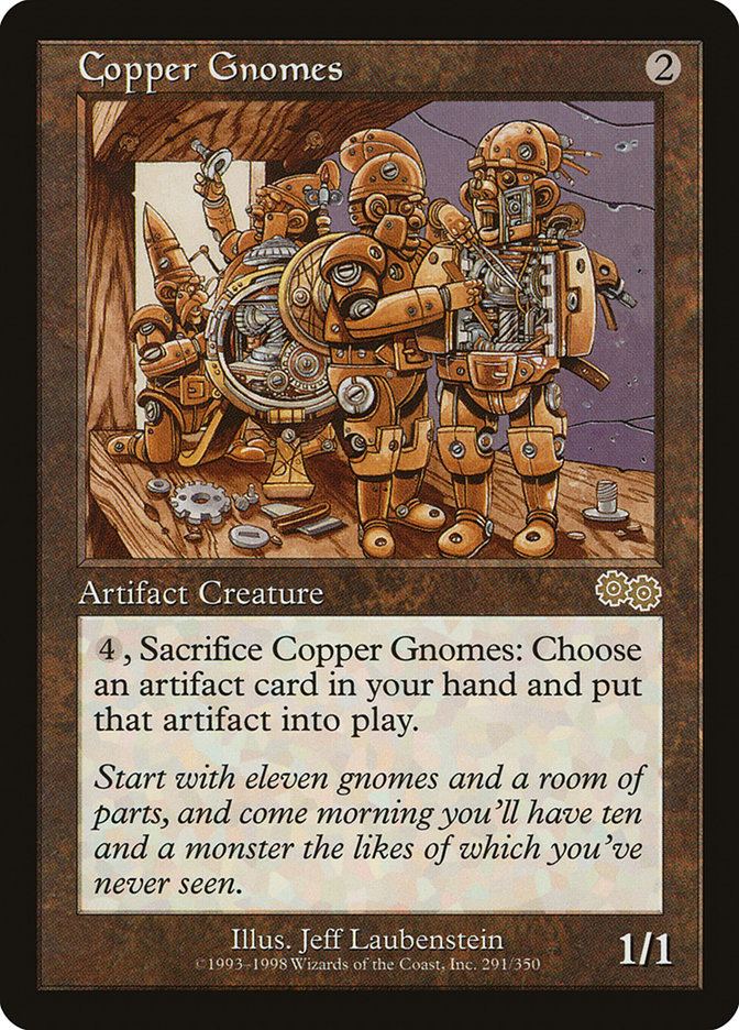 Copper Gnomes [Urza's Saga] | Gamer Loot