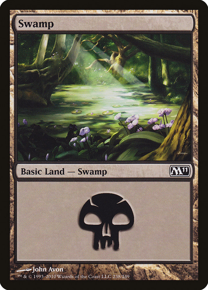 Swamp (238) [Magic 2011] | Gamer Loot
