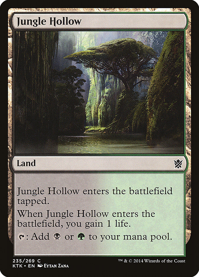 Jungle Hollow [Khans of Tarkir] | Gamer Loot