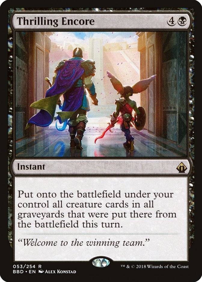 Thrilling Encore [Battlebond] | Gamer Loot