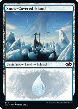 Snow-Covered Island [Jumpstart 2022] | Gamer Loot