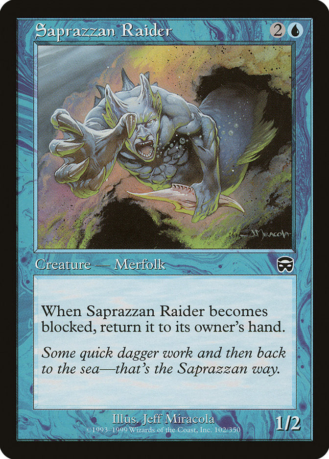 Saprazzan Raider [Mercadian Masques] | Gamer Loot