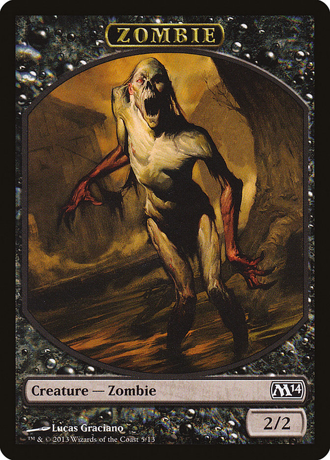 Zombie [Magic 2014 Tokens] | Gamer Loot