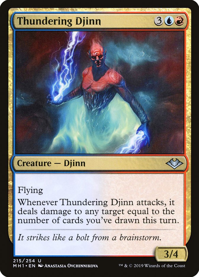 Thundering Djinn [Modern Horizons] | Gamer Loot
