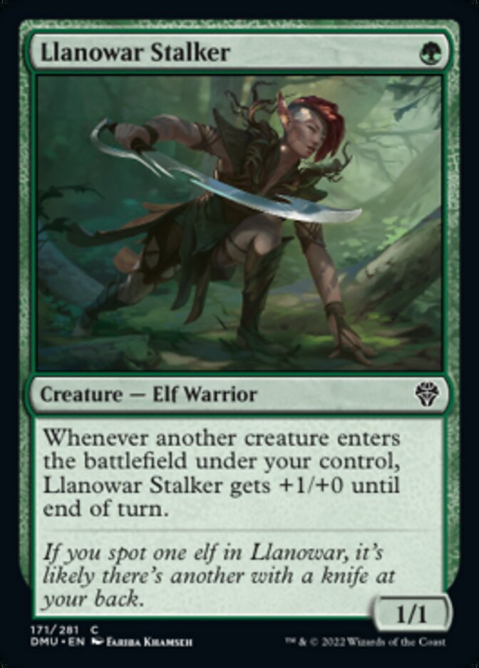 Llanowar Stalker [Dominaria United] | Gamer Loot