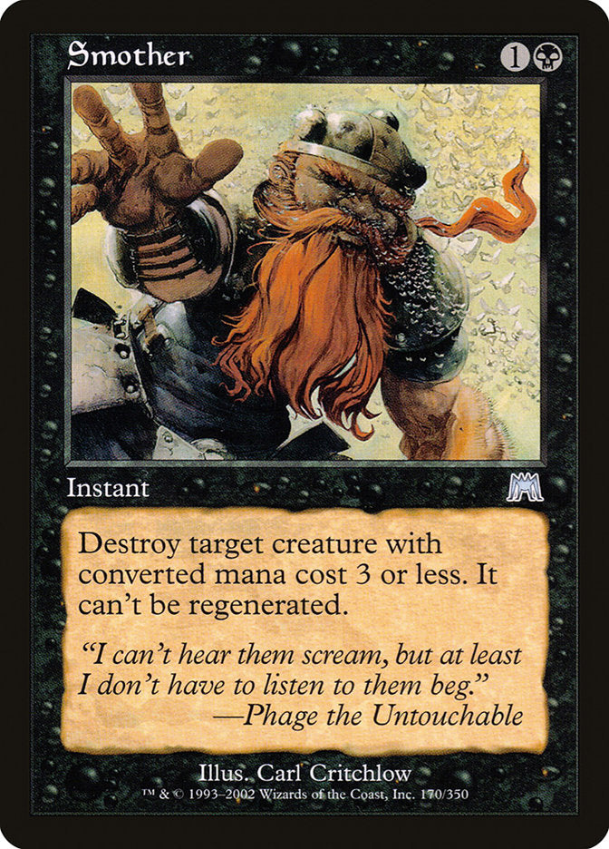 Smother [Onslaught] | Gamer Loot