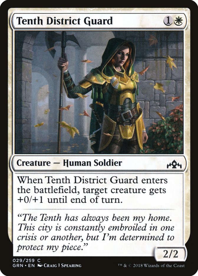 Tenth District Guard [Guilds of Ravnica] | Gamer Loot