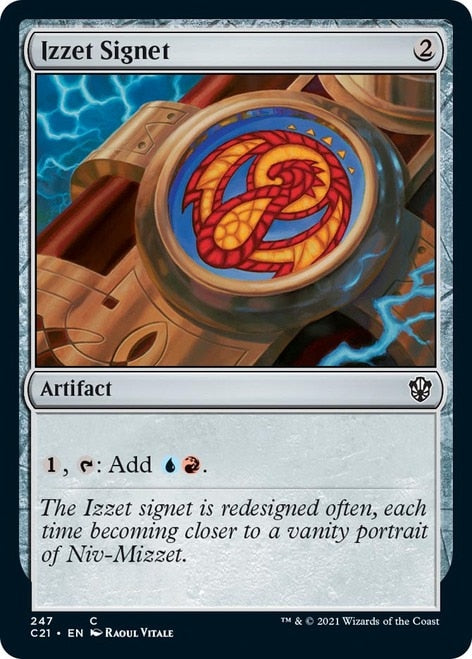 Izzet Signet [Commander 2021] | Gamer Loot